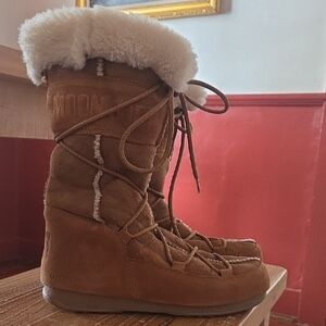 Moon Boot Women's Brown Winter Boots 9